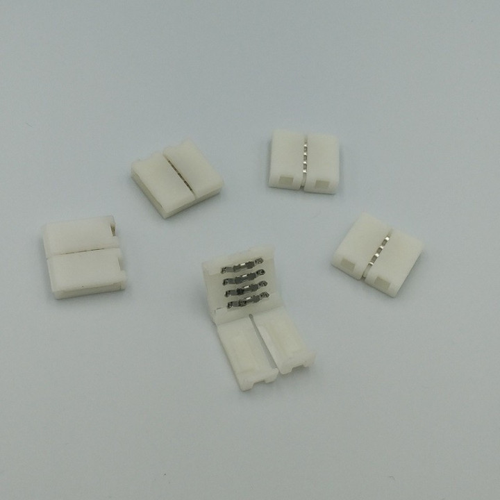 Verbinder 4-Pin für RGB-LED-Streifen IP20 lötfrei 5 Stück