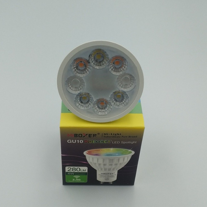 MiBoxer GU10 4W RGB+CCT LED 230 V Spot