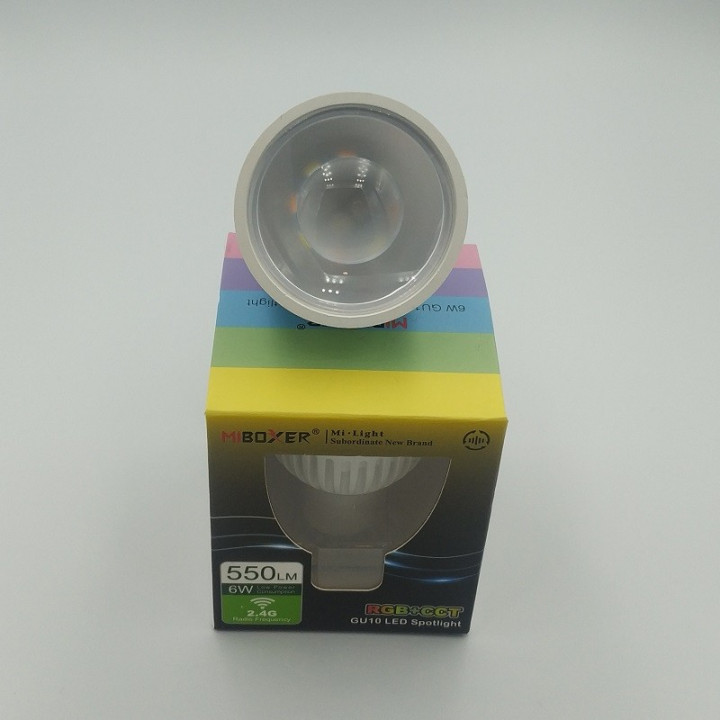 MiBoxer GU10 6W RGB+CCT LED 230 V Spot