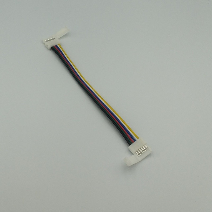 Verbinder 6-Pin für RGB+CCT-LED-Streifen IP20 lötfrei