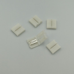 6-pin connector for RGB+CCT LED strips, IP20, solder-free, pack of 5