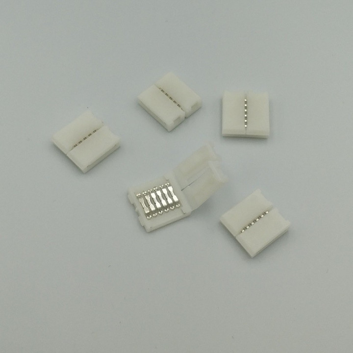 Verbinder 6-Pin für RGB+CCT-LED-Streifen IP20 lötfrei 5 Stück