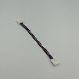 4-pin connector for RGB LED strips, IP20, solder-free