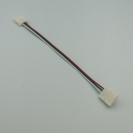 3-pin connector for dual-colour or programmable LED strips, IP20, solder-free