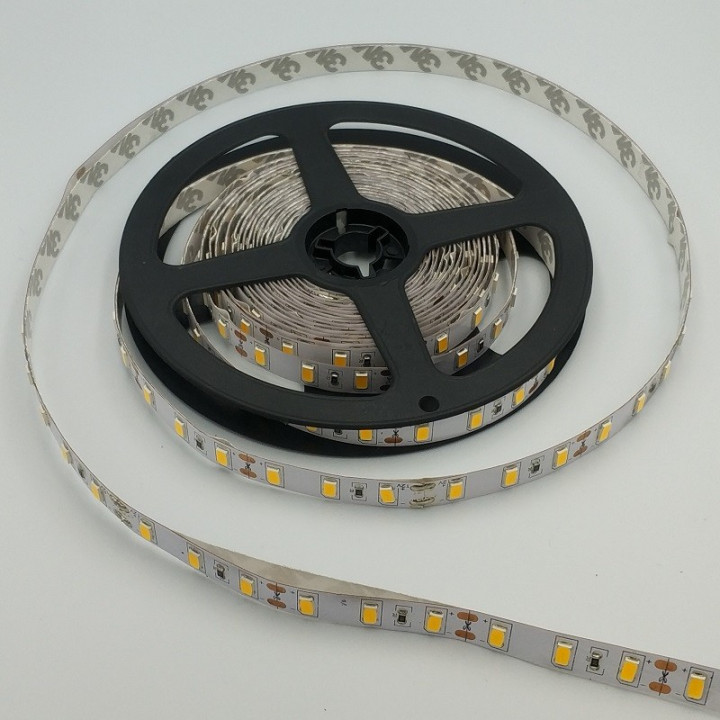 Warm white LED strip 6.8 W/m 12 V 10 mm 5630